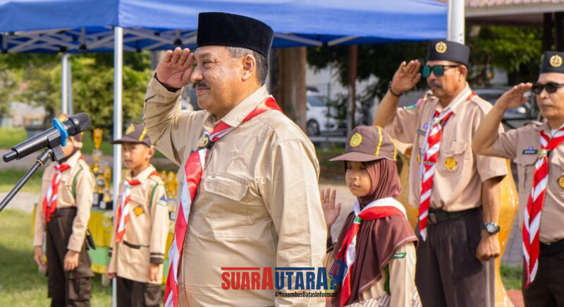foto istimewa : Staf Ahli Bupati Banggai Bidang Pemerintahan, Hukum, dan Politik, Mujiono, yang hadir mewakili Bupati Banggai