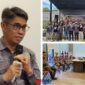 Ketum DPP PJS, Mahmud Marhaba bersama seluruh peserta Musdalub, D'Mystic Kaffe, Ampana, Rabu (3/12/2025)