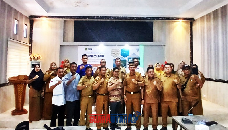 Sosialisasi dan Akusisi Seismik 2D Laut Ampana digelar diruang rapat Bupati Tojo Una Una