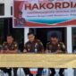 Kejari Touna Gelar Siaran Pers, Selasa (9/12/2025). (Foto : Agung SU)
