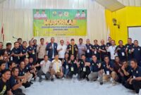 Bupati Risharyudi Buka Musorkab II KONI Buol, Sabtu (27/12/2025) Foto : Diskomindo