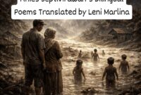 Illustration of Anies Septivirawan's Bilingual Poems 