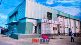 Gedung Labkesmas Kabupaten Buol dalam proses perampungan/ Finising (Foto:Romy M'atiala)