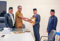 Sertijab di BPMD Kab.Buol Disaksikan Wakil Bupat NAsir, Senin (12/1/2026).