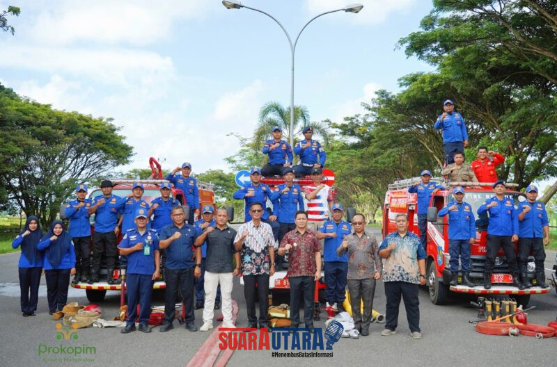  Wabup Dony Lumenta Serahkan Peralatan Baru untuk Tiga Posko Damkar Bolmong.