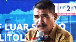Abdi Turungku, SH (Kadis Perhubungan Kab.Buol)// Foto : RRI