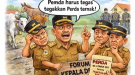 Forum Kades Minta Pemda Buol Turunkan Satpol PP Tertibkan Ternak Liar