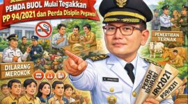 Setahun Pembinaan Berakhir, Pemda Buol Mulai Tegakkan PP 94/2021 dan Perda Disiplin Pegawai (Foto:Karikatur)