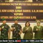 foto istimewa : Humas Kodim 1308/LB BersamaKomandan Korem 132/Tadulako, Brigjen TNI Deni Gunawan, S.E, Upacara Serah Terima Jabatan (Sertijab) Komandan Kodim 1308/Luwuk Banggai. 