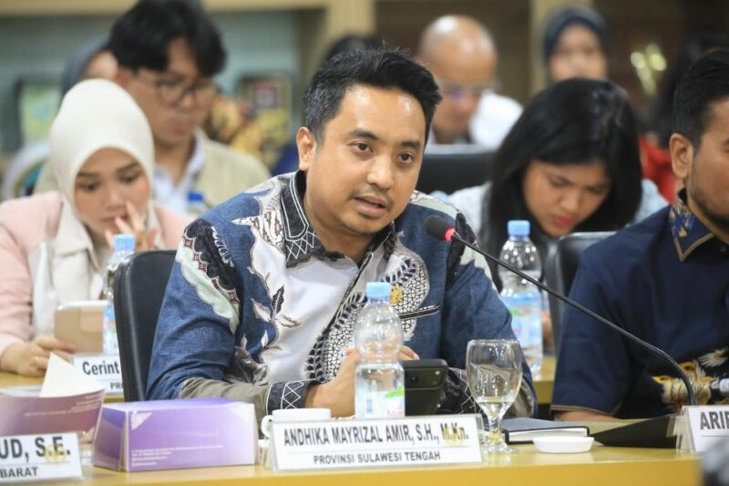 Anggota Komite IV DPD RI, Andhika Mayrizal Amir, SH, M.Kn (Foto:Ist)