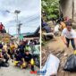 foto istimewa : Lurah soho ini bentuk komitmen Warga soho Dukung Program bupati banggai Bersih di sektor Sungai agar tidak banjir