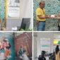 foto istimewa : Petugas CS di bank BSI Luwuk lakukan penyerahan buku  dan ATM Tabungan emas 