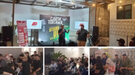 foto istimewa : Acara Cabin Tertawa di Sambut baik Warga Banggai ini mencara para Komika yang mau Menghibur di Stend Up Comedy.