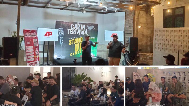 foto istimewa : Acara Cabin Tertawa di Sambut baik Warga Banggai ini mencara para Komika yang mau Menghibur di Stend Up Comedy.