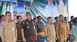foto istimewa : Bupati banggai bersama para Sekda dan jajaran unsur forkopimda.