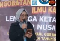 Sekretaris Panitia Haul Gus Dur ke-16 Kota Batu, Yuli Sujayanti