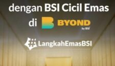 foto istimewa : Miliki BSI Gold Melalui Cicil Emas di BYOND BSI
Persiapkan Kebutuhan Masa Depan Anda dengan Harga Emas Hari ini dengan Cara yang Sederhana melalui BSI Cicil Emas-BSI Gold.Kini dapat di Akses melalui BYOND Setiap Hari-Termasuk Hari Libur, mulai Pukul 04.00 s.d 21.00 WIB