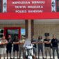 foto istimewa : Anggota Resmob polres banggai Tangkap Pelaku Pencurian kendaraan bermotor