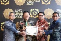 OKU Timur Raih UHC Award 2026 Kategori Madya