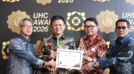 OKU Timur Raih UHC Award 2026 Kategori Madya