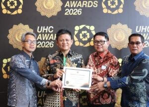 OKU Timur Raih UHC Award 2026 Kategori Madya