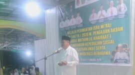 foto istimewa : Humas pemda banggai Asisten II sekda banggai hadiri Isra Mi'raj di kecamatan kintom