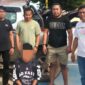 foto istimewa Humas Polres Banggai tampak tersangka pencurian kendaraan bermotor di polsek bunta 