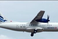 Jenis Pesawat ATR 42-500 Indonesia Air Transport Ditemukan di Bantimurung Maros (Foto:Google)
