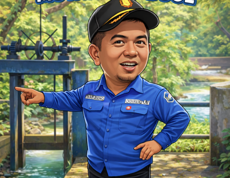 Penjabat sementara (Pjs) Direktur Perusahaan Umum Daerah Air Minum (Perumdam) Motanang bersama Badan Pengawas melakukan peninjauan langsung ke sumber air Asahan, Selasa (20/1/2026). (Foto :Ilustrasi)