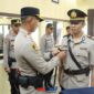 Kapolres Tojo Una-Una pimpin Sertijab Kasatsamapta di Ruang Lobi Markas Komando Polres, Jumat (2/1/2026)