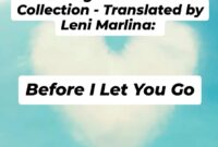  Cover of Rajesh Sharma's Bilingual Poems Translated by Leni Marlina: 