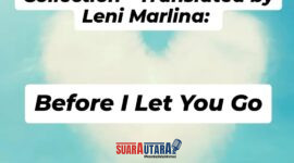  Cover of Rajesh Sharma's Bilingual Poems Translated by Leni Marlina: 