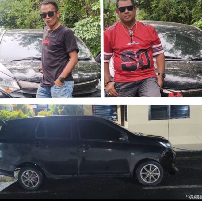 Kecelakaan lalu lintas terjadi di Jalan Lintas Tengah Sumatera (Jalinsum), tepatnya di Kampung Umpu Kencana, Kecamatan Blambangan Umpu, Kabupaten Way Kanan, Sabtu malam (17/1/2026)