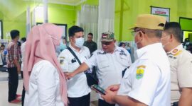 Pj Sekda Moh Yamin Rahim saat berada di RSUd mokoyurli, Rabu (28/1/2026).(Foto:Ist)