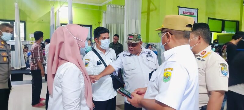 Pj Sekda Moh Yamin Rahim saat berada di RSUd mokoyurli, Rabu (28/1/2026).(Foto:Ist)