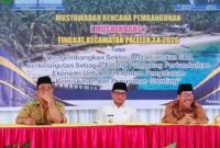 Musrembang Kecamatan ini dihadiri langsung Bupati dan Wakil Bupati Buol bersama Forkopimda, Sekretaris Daerah, Para Asisten dan Staf Ahli Bupati, Kepala OPD se-Kabupaten Buol s (Foto: (Ist)