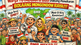 Kerukunan Warga Totabuan Buol Tegas Dukung Pemekaran Provinsi Bolaang Mongondow Raya. (Foto karikatur)