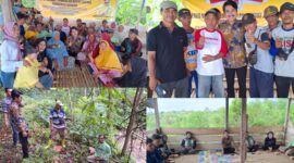 foto istimewa : Saat Reses Anggota DPDR Banggai Dapil 1 Moh Panji Syaputra di sambut Warga dengan sederhana 