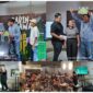 foto istimewa : Owner Cafe Coffe Cabin Steven Bersama Istri Serahkan hadia pada anjelo sebagai juara 1 dan para pemenang lainnya 