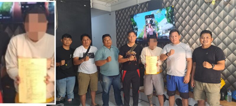 foto istimewa : BP(41) Akhiri Petualangan nya dengan kasus gelapkan 3 unit mobil, Anggota Polres tangkap di Manado 