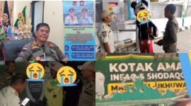 foto istimewa : Kasat Pol PP Kamaluddin Jano Perintahkan Anak Buahnya tertipkan Laporan masyarakat dan anak dibawa umur modus pencari sumbangan Pembangunan Masjid 