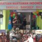 foto istimewa : Kajari Banggai Akbar.SH.MH, Apresiasi PWI Banggai sudah menjadi mitra bersama Kejaksaan Negeri banggai