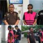 foto istimewa : Kacabjari Pagimana,David Ardianto.SH.MH, Antarkan Tersangka SS ke lapas kls II Luwuk