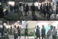 foto istimewa : Saat Sekelompok anak muda nambo Gelar Musik sahur yang sudah jadi Tardisi tahunan pada bulan Ramadhan
