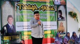 foto istimewa : Bupati Ir H.Amirudin.SP.MP.MM saat memberikan sambutan