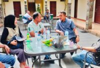 Dirintelkam Polda Banten, Kombes Pol Atot Irawan, S.I.K., M.M,m bersama rombongan PWI Buol-Tolitoli, Minggu (8/2/2026) Foto: ist