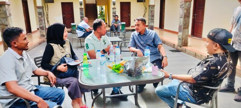 Dirintelkam Polda Banten, Kombes Pol Atot Irawan, S.I.K., M.M,m bersama rombongan PWI Buol-Tolitoli, Minggu (8/2/2026) Foto: ist
