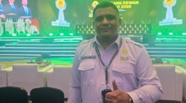 Ketua Umum BPC HIPMI Buol, Sadat Al Habsyi (Foto:Erpin Samad)