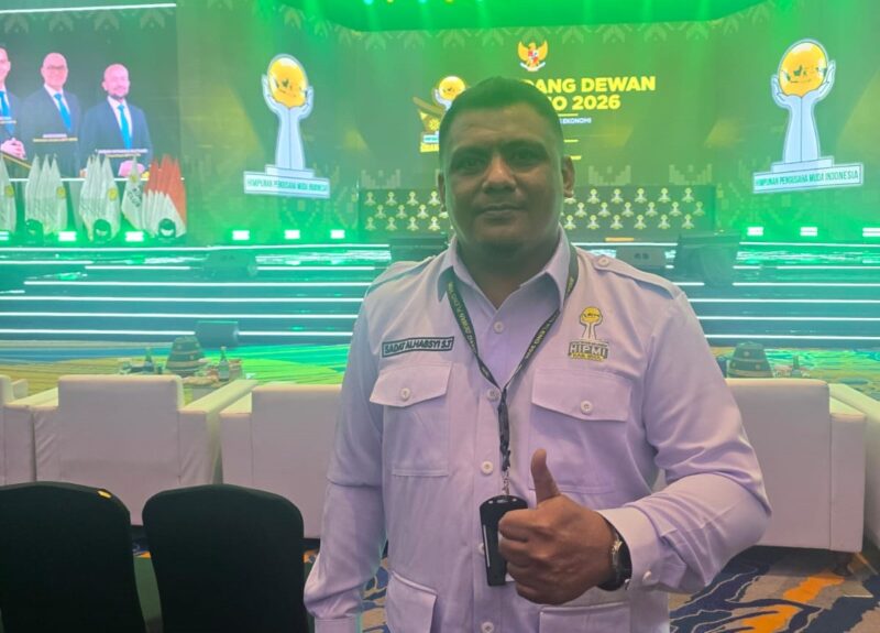 Ketua Umum BPC HIPMI Buol, Sadat Al Habsyi (Foto:Erpin Samad)