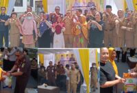 foto istimewa : Bupati Banggai Ir H.Amirudin.SP.MP.MM.AIFO, Bersama Kajari Akbar.SH.MH.Saat berikan secara simbolis sembako pada warga masyarakat.